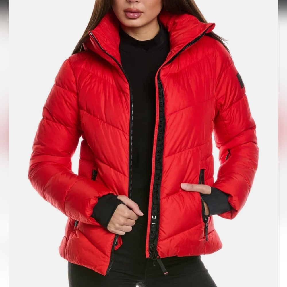 Bogner Fire and Ice Saelly ski Jacket Red Bogner Red Ski Jacket